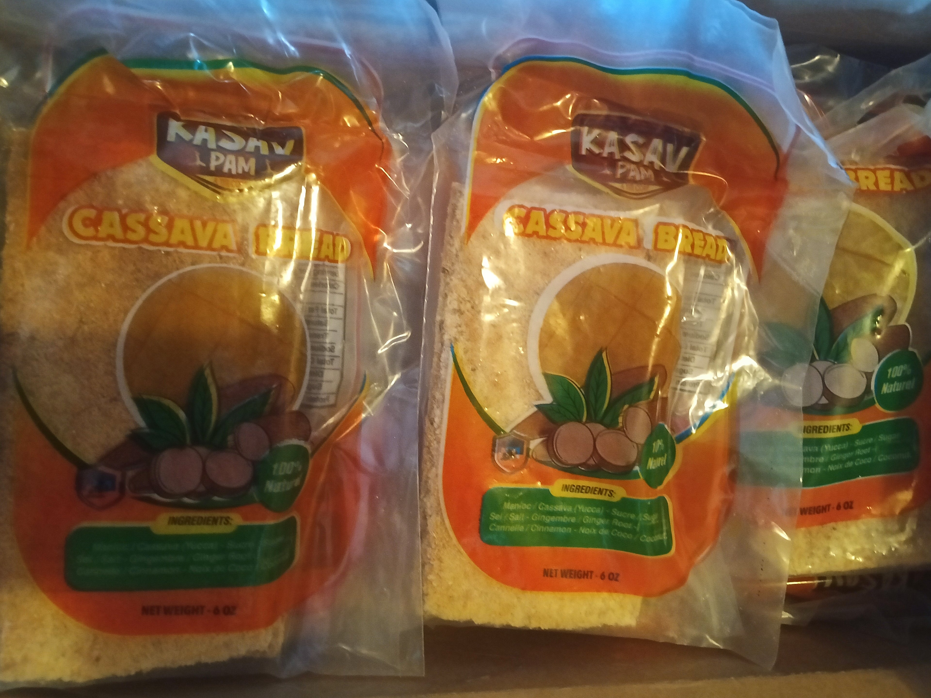 Kasav Pam Cassava Bread – 6 oz
