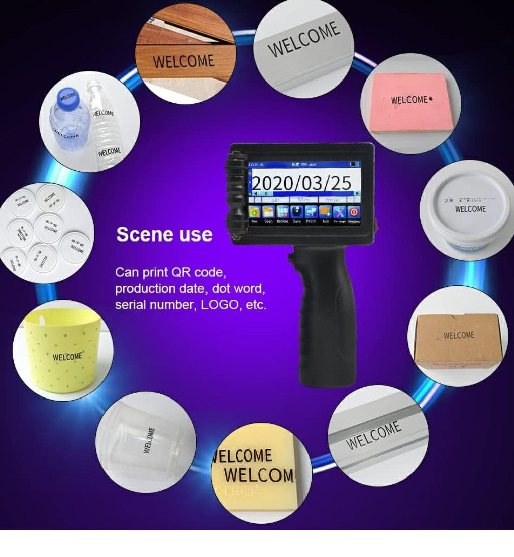 Portable Handheld Inkjet Printer