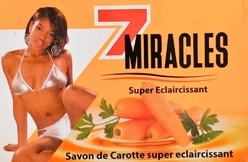 7 Miracles Carrot Soap – Brightening Skin Bar (Single Bar)