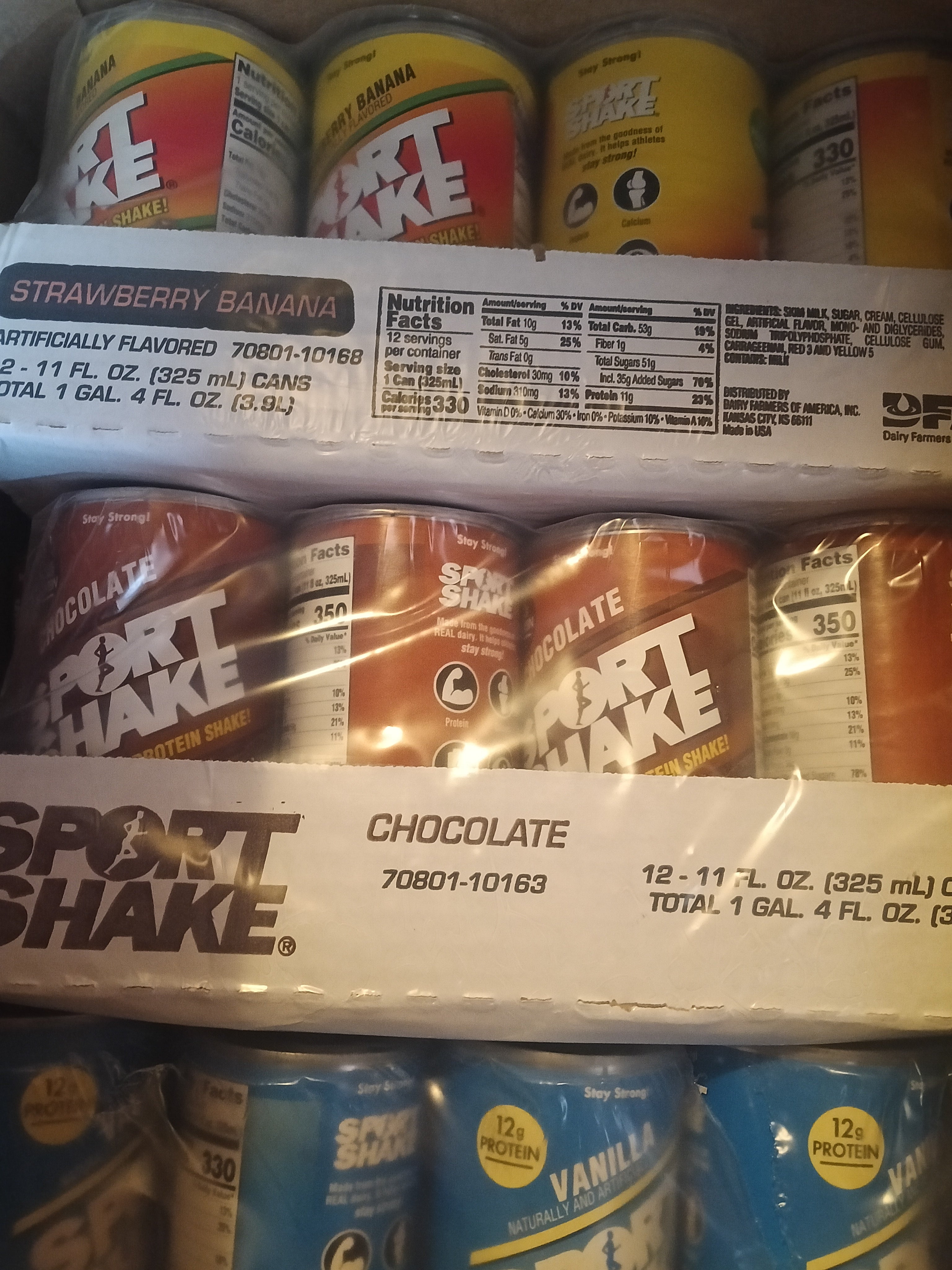 Sport Shake Protein Drink – 12 Pack Case