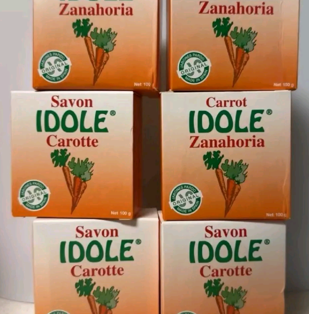 Savon Idole Carrot Soap Pack – 6 Bars